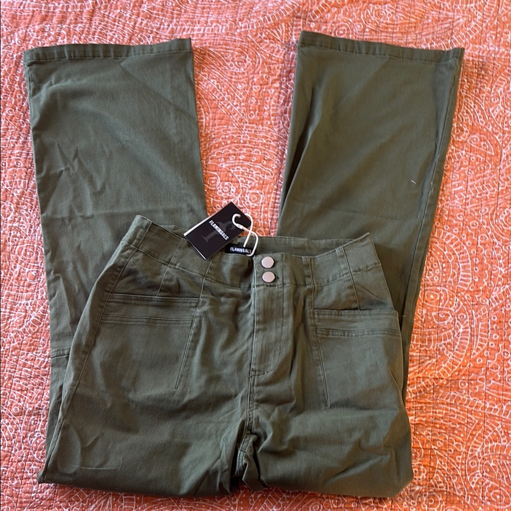 Green Jean like Khakis